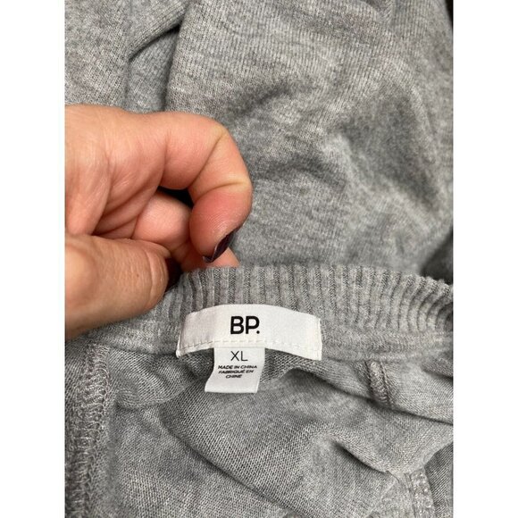 BP BNWOT women cropped stitch gray supersoft buttons sweater - Picture 6 of 6